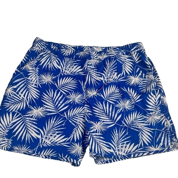 Big Men’s Swim Trunks XXL 22H Pockets Athleisure Shorts Beach Tropical Vacation - Picture 1 of 4